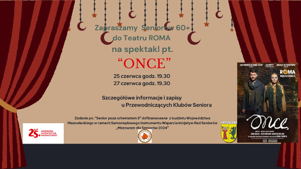 Spektakl ONCE w Teatrze ROMA